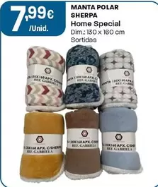 Homespecial - Manta Polar Sherpa