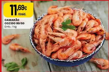 Camarão Cozido 30/50