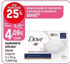 Dove - Sabonete Sólido