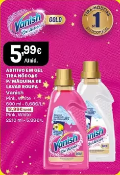 Vanish - Aditivo Em Gel Tira Nodóas P/ Maquina De Lavar Roupa