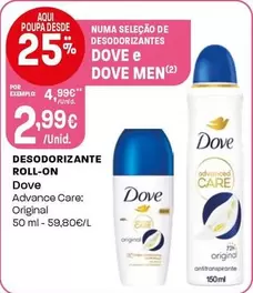 Dove - Desodorizante Roll-On