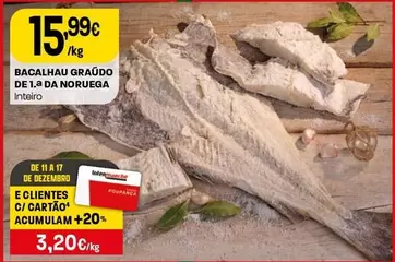 Bacalhau Graudo De 1 Da Noruega