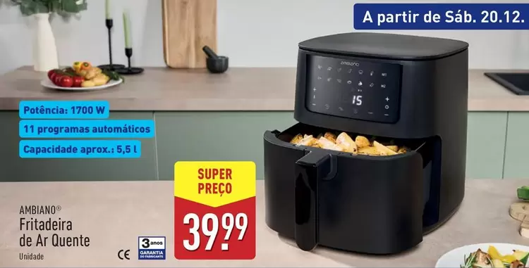 A+ - Fritadeira De Ar Quente