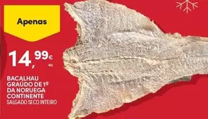 Continente - Bacalhau Graúdo De 19° Da Noruega