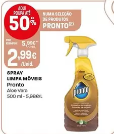 Pronto - Spray Limpa Moveis