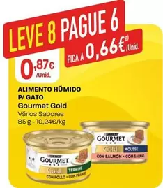 Purina - Alimento Húmido P/ Gato Gourmet Gold