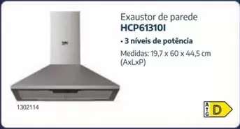 Dewalt - Exaustor De Parede HCP613101