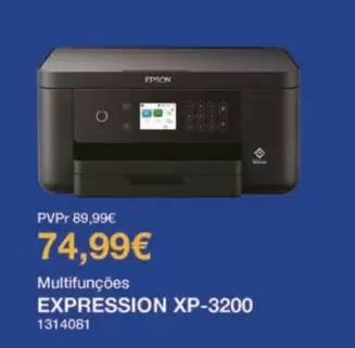 Epson - Multifunções Expression Xp-3200