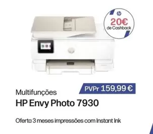 HP - Multifunções Envy Photo 7930