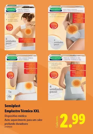 XXL - Sensiplast Emplasto Térmico Xxl