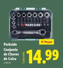 parkside - Parkside Conjunto De Chaves De Caixa