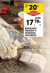 Bacalhau Graudo 19 Noruega Asa Preta
