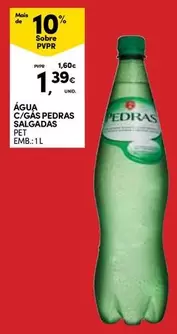 Pedras - Água C/Gas  Salgadas