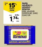 Renova - Papel Higienico Humido
