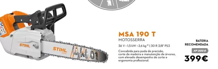 Stihl - Msa 190 T Motosserra