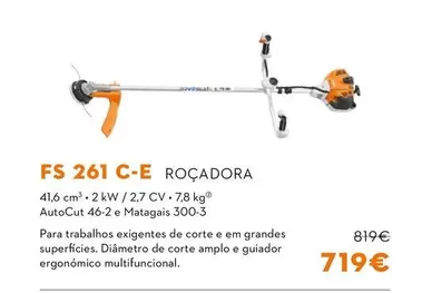 Stihl - FS 261 C-E Roçadora