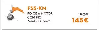 Stihl - FSS-KM Foice A Motor Com Fio