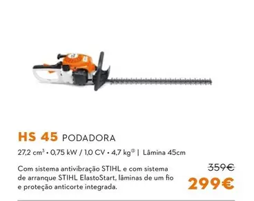 Stihl - HS 45 Podadora