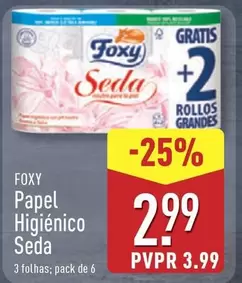 Foxy - Papel Higienico Seda
