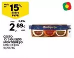 montiqueijo - Cesto C/3 Queijos