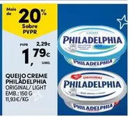 Philadelphia - Queijo Creme Original/Light