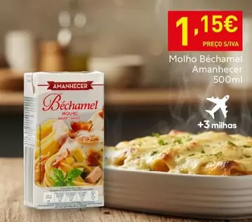 Amanhecer - Molho Bêchamel