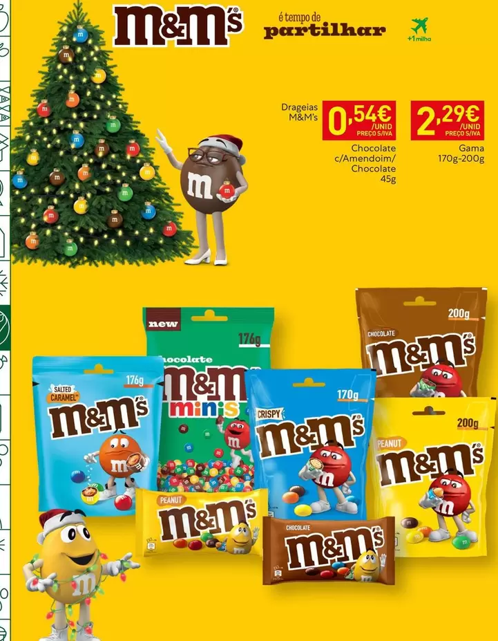 M&M's -  -