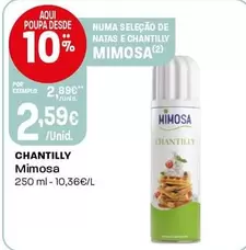Mimosa - Chantilly