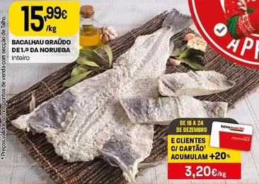 Bacalhau Graudo De 1a Da Noruega