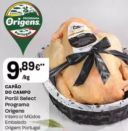 PorSi Select Programa Origens - Capao Do Campo