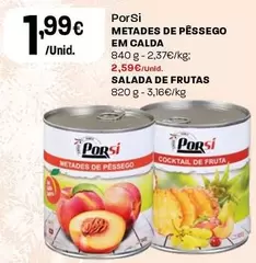 Porsi - Metades De Pessego Em Calda