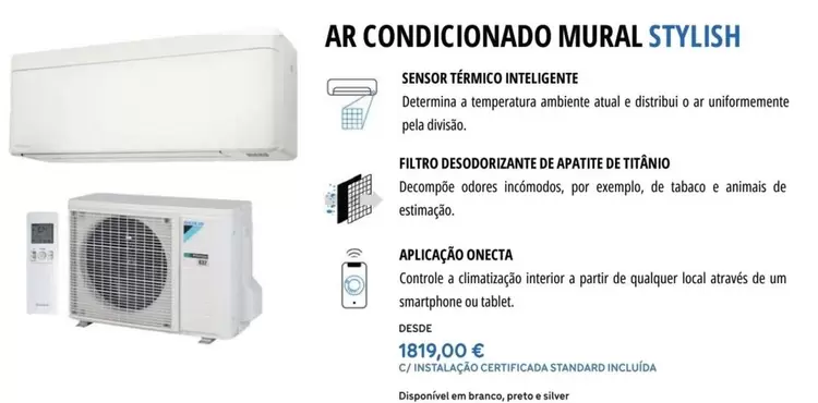 A+ - Ar Condicionado Mural Stylish