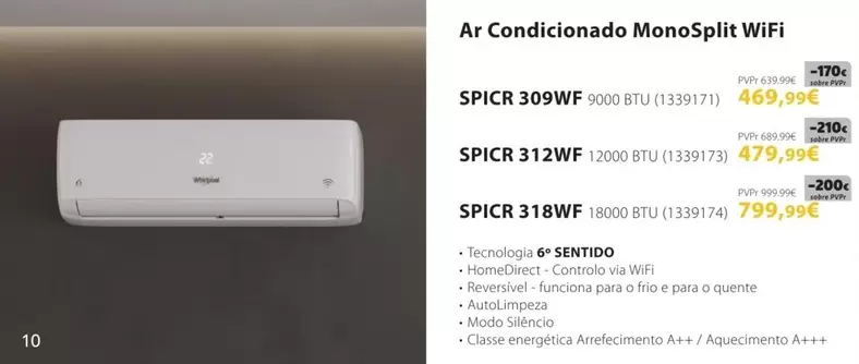 Ar Condicionado Monosplit Wifi