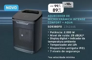 confort - Aquecedor De Microceramica Intense Confort + Aqua S09380f0