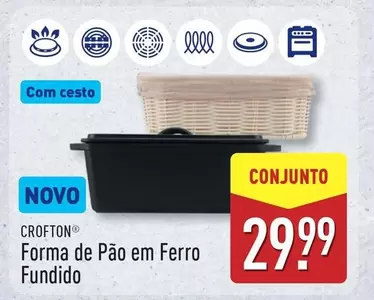 .Com - Forma De Pão Em Ferro Fundido