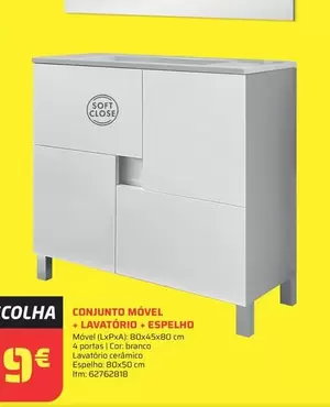 Conjunto Móvel + Lavatorio + Espelho