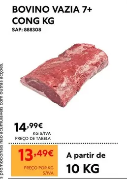 Bovino Vazia 7+ Cong Kg