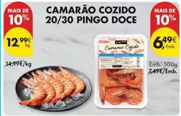 pingo doce - Camarão Cozido 20/30