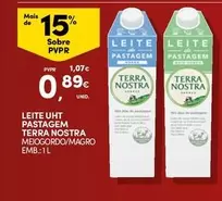 A leitera - Leite Uht Pastagem Terra Nostra