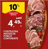Continente - Costeletas Mistas De Porco