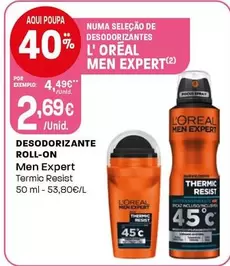 Men Expert - Desodorizante Roll-On 