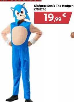 Disfarce Sonic The Hedgehog