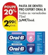 Oral B - Pasta De Dentes Pro Expert