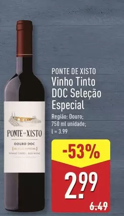 Ponte De Xisto - Vinho Tinto DOC Seleção Especial