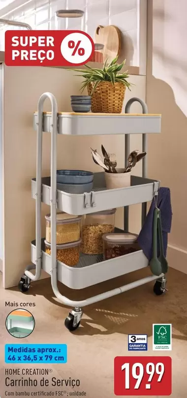 Home Creation - Carrinho De Serviço