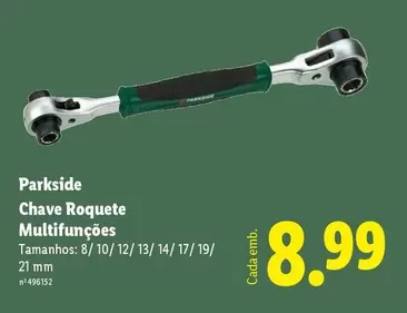 parkside - Chave Roquete Multifunções