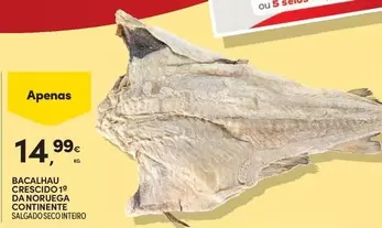 Continente - Bacalhau Crescido Da Noruega Contumeur E Salmone