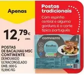 Continente - Postas De Bacalhau Msc