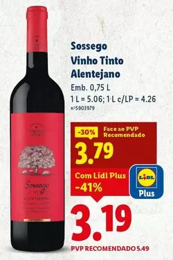 Sossego - Vinho Tinto Alentejano