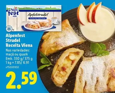 Apple - Alpenfest Strudel